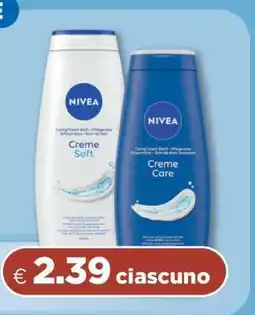 Acqua & Sapone NIVEA Creme Soft e Creme Care offerta