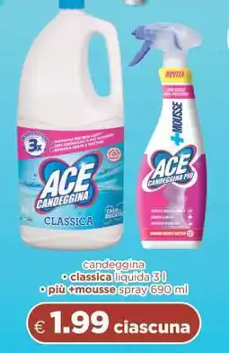 Acqua & Sapone ACE Candeggina offerta