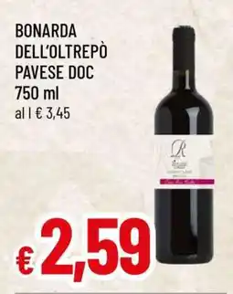 Famila BONARDA DELL’OLTREPÒ PAVESE DOC offerta