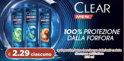 Acqua & Sapone CLEAR MEN Shampoo offerta