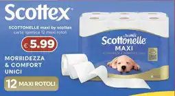 Acqua & Sapone Scottex SCOTTONELLE maxi offerta