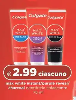 Acqua & Sapone Colgate Max White offerta