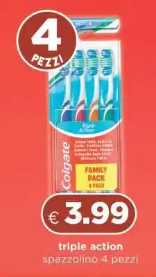 Acqua & Sapone Colgate Triple Action offerta