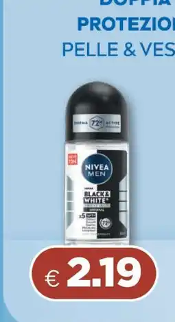 Acqua & Sapone Nivea Men Black & White offerta