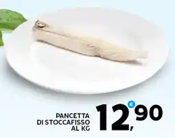 Extra Supermercati Pancetta di stoccafisso al kg offerta