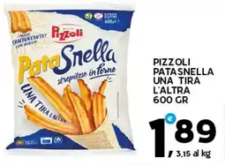Extra Supermercati Pizzoli pata snella una tira l'altra offerta