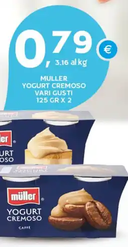 Extra Supermercati Muller yogurt cremoso offerta