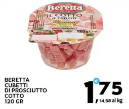 Extra Supermercati Beretta cubetti di prosciutto cotto offerta