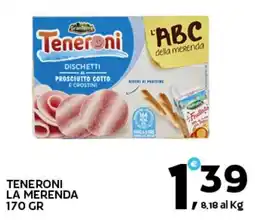 Extra Supermercati GranTerre Teneroni la merenda offerta
