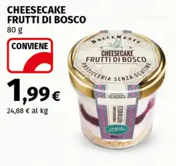 Coop Superstore Cheesecake frutti di bosco offerta