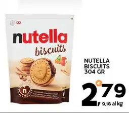 Extra Supermercati Nutella biscuits offerta