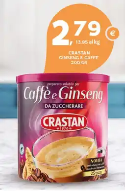 Extra Supermercati Crastan ginseng e caffe offerta