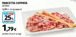 Coop Superstore Pancetta coppata offerta