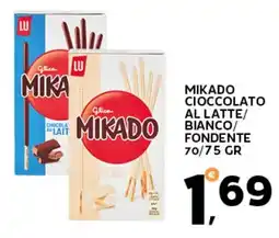 Extra Supermercati Mikado cioccolato al latte/ bianco/ fondente offerta