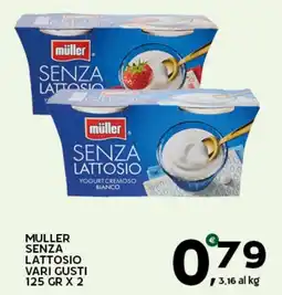 Extra Supermercati Muller senza lattosio offerta