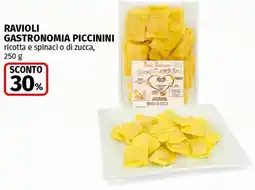 Coop Superstore Ravioli gastronomia piccinini ricotta e spinaci o di zucca offerta