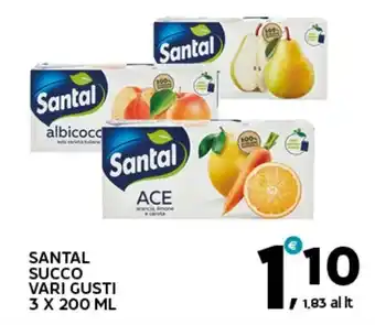 Extra Supermercati Santal succo offerta