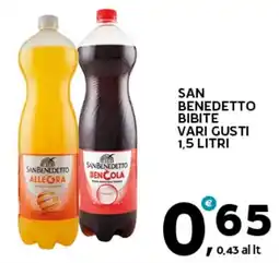 Extra Supermercati San benedetto bibite offerta