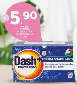 Extra Supermercati Dash power pods extra smacchiante x19 offerta