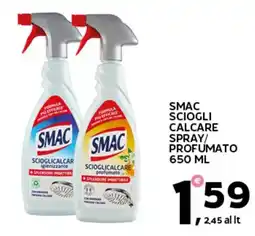 Extra Supermercati Smac sciogli calcare spray profumato offerta