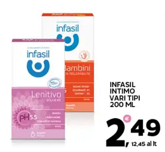 Extra Supermercati Infasil intimo offerta