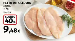 Coop Superstore Petto di pollo AIA offerta