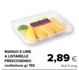 Oasi Mango e lime a listarelle frescosenso offerta