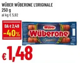 Famila Wüber wüberone l'originale offerta