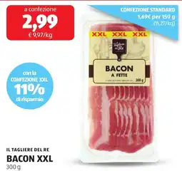 ALDI Il tagliere del re bacon XXL offerta