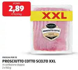 ALDI Freschi per te prosciutto cotto scelto XXL offerta