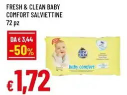 Famila Fresh & clean baby comfort salviettine offerta