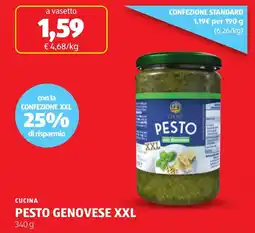ALDI Cucina pesto genovese XXL offerta