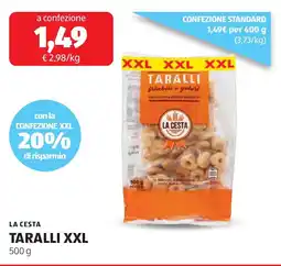 ALDI La cesta taralli XXL offerta