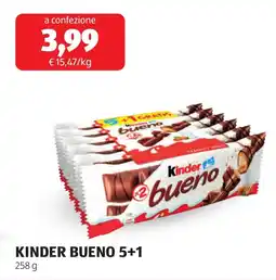 ALDI Kinder bueno offerta