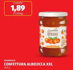 ALDI Grandessa confettura albicocca XXL offerta