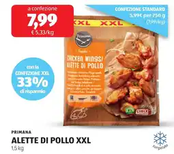 ALDI Primana alette di pollo XXL offerta