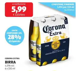 ALDI Corona extra birra offerta