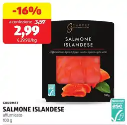 ALDI Gourmet salmone islandese affumicato offerta