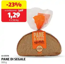 ALDI La cesta pane di segale offerta