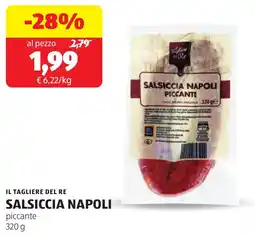 ALDI Il tagliere del re salsiccia napoli offerta