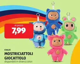ALDI Craze mostriciattoli giocattolo offerta