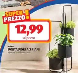 ALDI Belavi porta fiori a 3 piani offerta