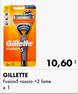 Iper Tosano GILLETTE Fusion 5 rasoio +2 lame x1 offerta