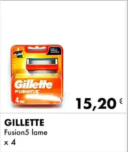 Iper Tosano GILLETTE Fusion5 lame x 4 offerta