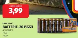 ALDI Panasonic batterie offerta