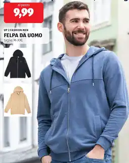 ALDI Up 2 fashion men felpa da uomo offerta