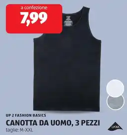 ALDI Up 2 fashion basics canotta da uomo offerta