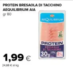 Oasi Protein bresaola di tacchino aequilibrium AIA offerta