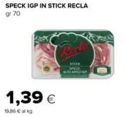 Oasi Speck igp in stick RECLA offerta