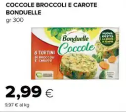 Oasi Coccole broccoli e carote BONDUELLE offerta